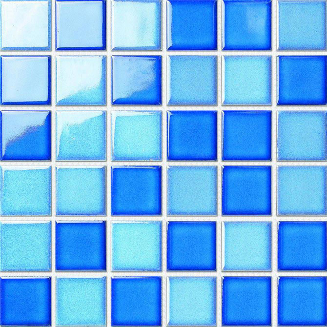 Swimming Pool Mosaic 48x48
